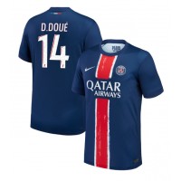 Paris Saint-Germain Desire Doue #14 Domáci futbalový dres 2024-25 Krátky Rukáv